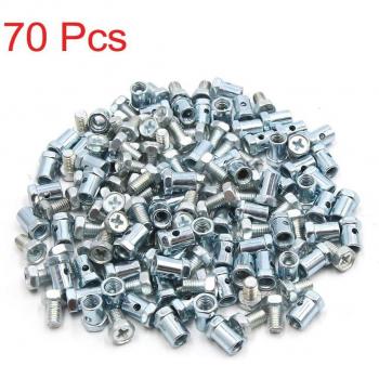 Uxcell 5mm Solderless Nipple Screws for Motorcycle Brake Cables