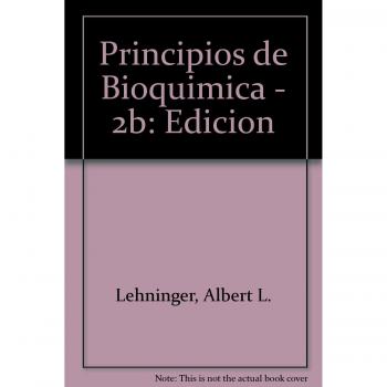 *PRINCIPIOS DE BIOQUIMICA: PRINCIP.BIOCHEMISTRY