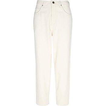 Women’s Loose-Style Vintage Beige Jeans – High Waisted, Size 30W x 30L