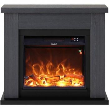 MPC Camino Asciano Chimenea Empotrable 1500W con Efecto Llama LED