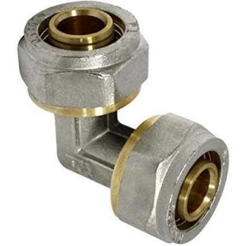 PEX-Klemmring 90° Ø20xØ20 – Rohrwinkel Fitting