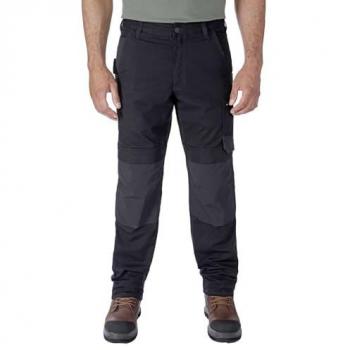 Carhartt Pantaloni Ripstop Doppio Fronte Relaxed Fit Nero 30 32