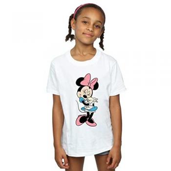 Disney Minnie Bunny Hug Youth Cotton Top (White)