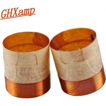 Bobina de voz de 19 núcleos 8 Ohm para Woofer GHXAMP, 19 mm, 4 y 5 pulgadas, reparación de altavoces, bricolaje (1 par)