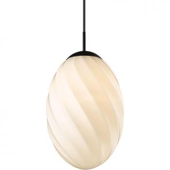 Eclairage suspendu Halo Design Oeuf Spirale