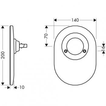 Hansgrohe Conversione Doccia Incasto Cromo