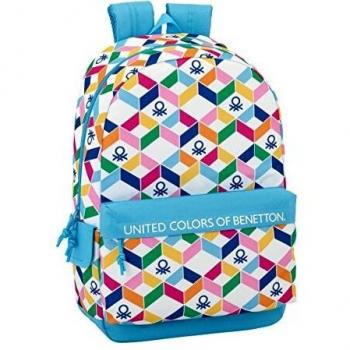 Geometric Benetton Zaino per Studenti