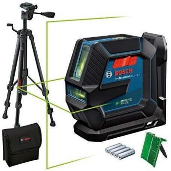 Bosch GLL 2-15 G Professional Line Laser + Universal Mount & Tripod