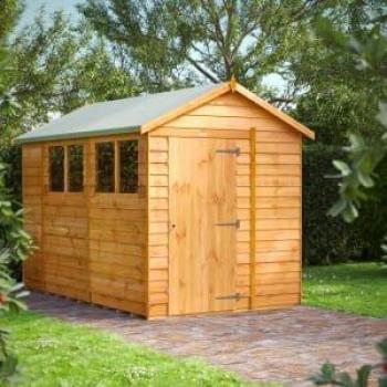 Apex Overlap Dip Treated Shed 10 x 6ft