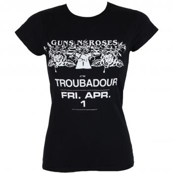 Guns N' Roses Women's Troubadour Band T-Shirt