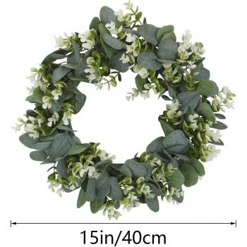 40cm Green Lysimachia Leaf Door Hanger