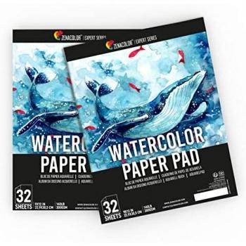 2 Blocs Aquarelle 32 Feuilles A4 300g