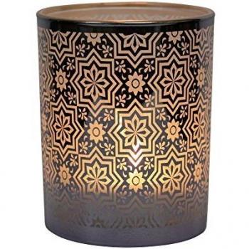 TableTech Cordoba 12.5 cm Dual‑Tone Candle Holder – Silver & White