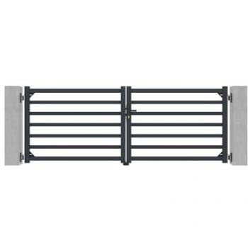 Cancello Elettrico Battente 3 metri Antelao 300 Grigio Ranger B150