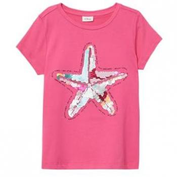 S.Oliver Wendepailletten T-Shirt für Mädchen
