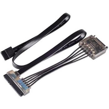 Câble d'extension SATA 15+7 broches combiné Silverstone SST-CP13