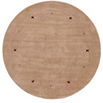 Handgefertigter Gabbeh Uni Wollteppich von carpetfine