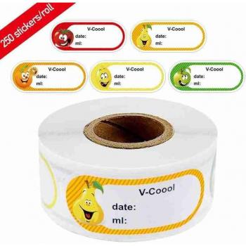 Removable Freezer Labels