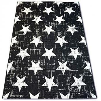 Tapis Décoratif Sizal Étoiles 140x200 cm