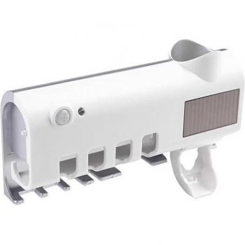 1200mAh Solar-Energie UV-Bürstenhalter mit Zahnpastaspender fürs Badezimmer