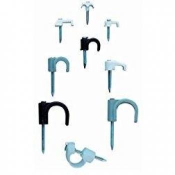 Grapilla nylon blanche avec clou en acier