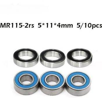 Roulements à billes MR115 2RS 5x11x4mm scellés bleus (10 pièces)