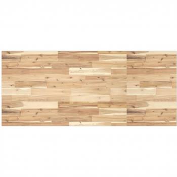 Untreated Acacia Bathroom Vanity Top 120x60x2 cm