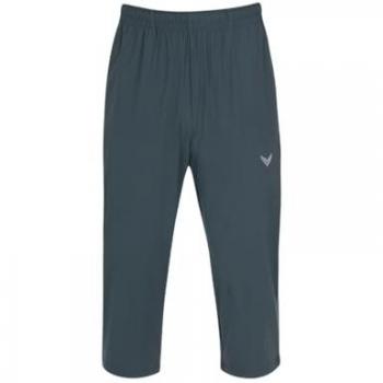 Jerseyhose TRIGEMA TRIGEMA 3/4-Hose mit Kordelzug Gr. S, grau (anthrazit), Damen