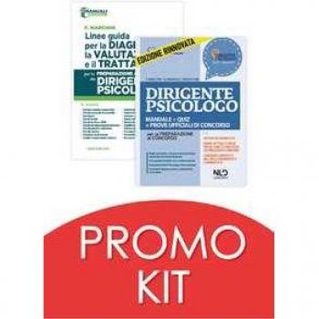 Kit Dirigente psicologo. Manuale + quiz per la preparazione al co...