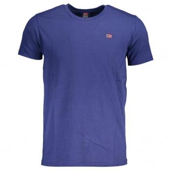 Norway 1963 Men's Blue Cotton Shirt