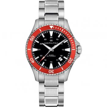 Hamilton Official Import Khaki Navy Scuba Automatic H82405130 – 100 M Water Resistant Black Dial Men’s Watch