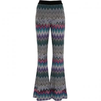Tessuto Zigzag Pantalone