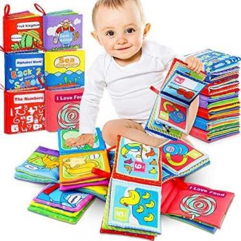 Tiny Tots Non-Toxic Baby Cloth Books