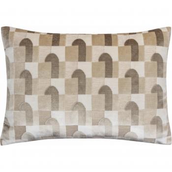 Paoletti Keela Cut Velvet Filled Cushion