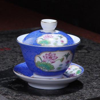 Juego Floral Cerámico