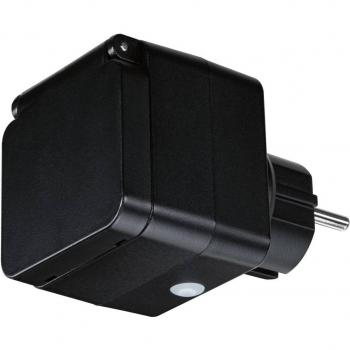 Black ZigBee In-Line Smart Plug – IP44