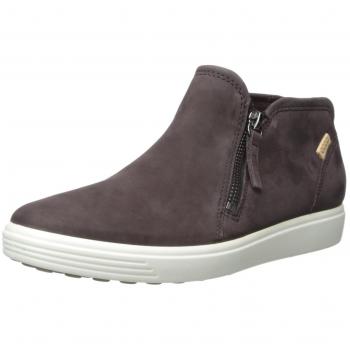 ECCO Damen Soft 7 High Sneaker, Braun (Shale/Powder), 8/8.5 UK