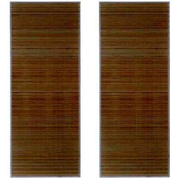 VidaXL Natural Bamboo Floor Mats, 120x180 cm