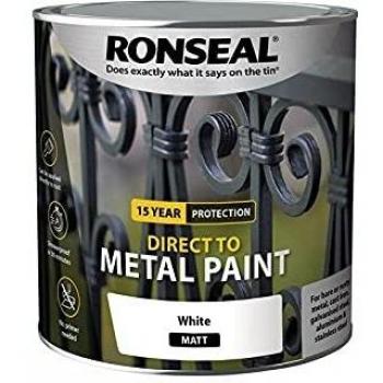 Ronseal DTM Paint White Matt 2.5 Litre