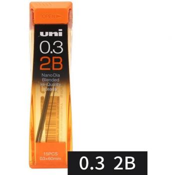 Lápiz mecánico UNI con núcleo de plomo 0,3mm