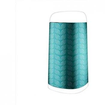 Cover Decorativa Pattumiera Foglia Azzurra