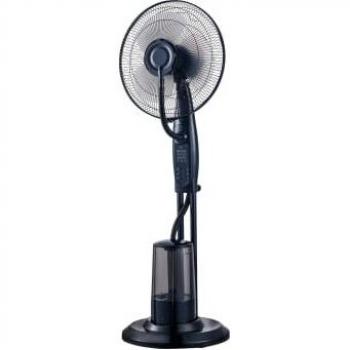 Ventoinha Nebulizadora 40 cm Cor Preta
