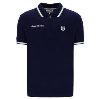 T‑shirt Polo Marina Blu Nanto Half Zip – Sergio Tacchini
