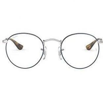 Ray-Ban 0rx 3447v 2970 47 Montatures, Nero (Black), Uomo
