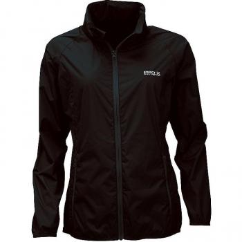 PRO-X ELEMENTS Damen Packable Regenjacke Schwarz Größe 38