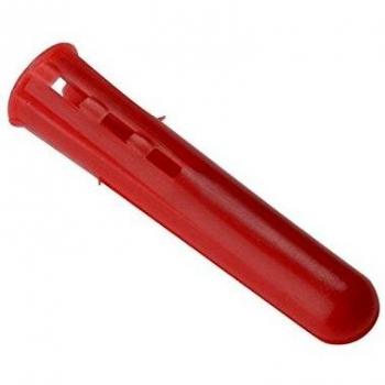 Masonmate Red Plastic Wall Plugs (6-10G / 3.5-5.0mm Screws)