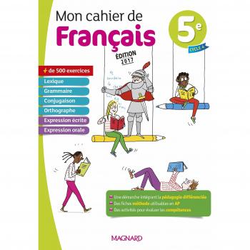 Mon cahier de français 5e