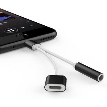 Adaptador Lightning a 3,5mm para iPhone X, 11, 8, 7