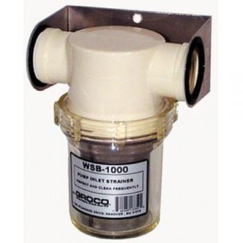 Groco Fresh Water Strainer 1/2 Inch with Plastic Basket