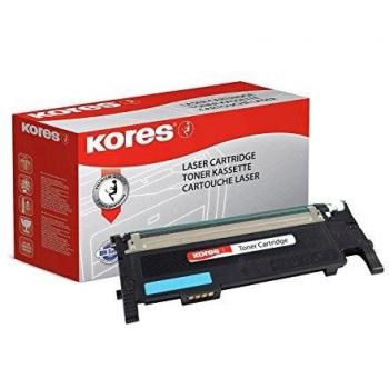 Kores Tonerkartusche für Samsung CLP 320, 325, 1000 Seiten, cyan